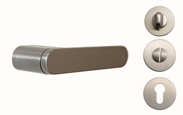 Ручка Z5-F206 zamak SC Перламутровый хром - imagine 1